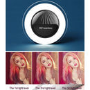 RK34 Rechargeable Beauty Selfie Light Selfie Clip Flash Fill Light (Pink)