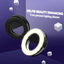 RK14 Anchor Beauty Artifact 3 Levels of Brightness Selfie Flash Light with 33 LED Lights, For iPhone, Galaxy, Huawei, Xiaomi, LG, HTC and Other Smart Phones(Black)