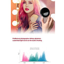 RK14 Anchor Beauty Artifact 3 Levels of Brightness Selfie Flash Light with 33 LED Lights, For iPhone, Galaxy, Huawei, Xiaomi, LG, HTC and Other Smart Phones(Black)
