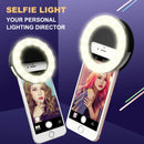 RK14 Anchor Beauty Artifact 3 Levels of Brightness Selfie Flash Light with 33 LED Lights, For iPhone, Galaxy, Huawei, Xiaomi, LG, HTC and Other Smart Phones(Black)