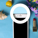 RK14 Anchor Beauty Artifact 3 Levels of Brightness Selfie Flash Light with 33 LED Lights, For iPhone, Galaxy, Huawei, Xiaomi, LG, HTC and Other Smart Phones(Blue)