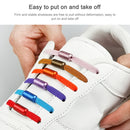 10 PCS Aluminum Metal Capsule Buckle Non Binding Shoe Lace Accessories (Black)