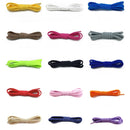 10 PCS Stretch Spandex Non Binding Elastic Shoe Laces (Black)