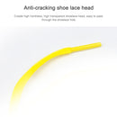 10 PCS Stretch Spandex Non Binding Elastic Shoe Laces (White)