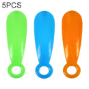 5 PCS 019 Plastic Shoehorn Household Shoes Auxiliary Shoe Puller, Specification: Circle, Color Random Delivery