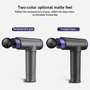 Fitness Mini Body Massage Band Massage Guns Portable USB Rechargeable Deep Tissue Muscle Massager With 8 Massage Heads & Portable Storage Bag, Specifications: Touch Screen(Black)