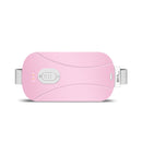 Women Menstrual Cramp Relief Pain Health Care Warm Uterus Belt Heat Moxibustion and Nuan Gongbao Hot Compress(Pink)