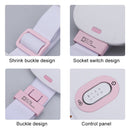 Women Menstrual Cramp Relief Pain Health Care Warm Uterus Belt Heat Moxibustion and Nuan Gongbao Hot Compress(Pink)