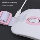 Women Menstrual Cramp Relief Pain Health Care Warm Uterus Belt Heat Moxibustion and Nuan Gongbao Hot Compress(Pink)