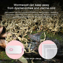 Women Menstrual Cramp Relief Pain Health Care Warm Uterus Belt Heat Moxibustion and Nuan Gongbao Hot Compress(Pink)