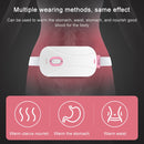 Women Menstrual Cramp Relief Pain Health Care Warm Uterus Belt Heat Moxibustion and Nuan Gongbao Hot Compress(Pink)
