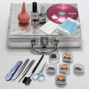 New Pro False Eyelashes Eye Lash Extension Set Kit Case