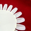 Nail Art False Fake Tips Display Practice Tool Wheel