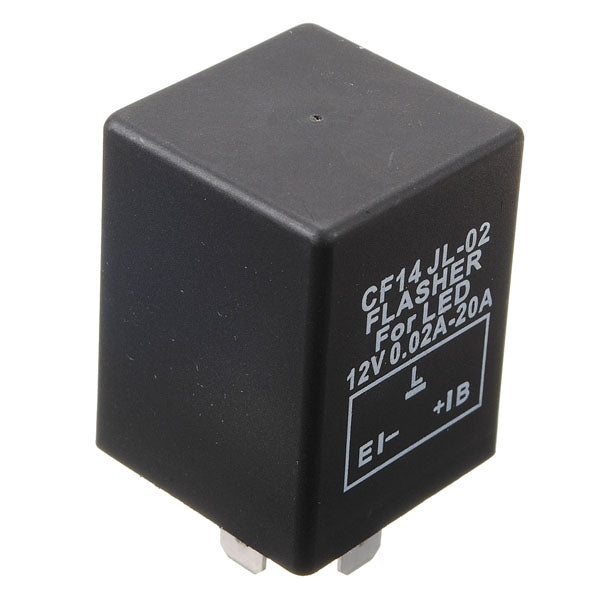 Car Motorcycle 12V Electronic LED Relay Fix Blinker Flasher Indicator
