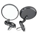 Motorcycle Universal Handlebar End Mirrors Alminium