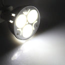 1X 10X MR16 3W 300LM Pure White Energy Saving LED Spotlightt Bulb 12V