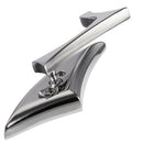 Motorcycle Rear View Mirrors Chrome Triangular Leaves 8mm 10mm For Honda Harley