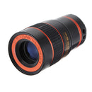 8 x Zoom Optical Lens For Mobile Phone Telescope