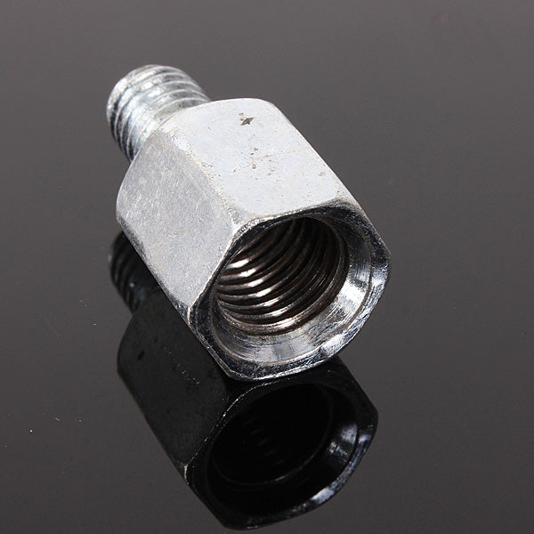 8Pcs Motorcycle Rear View Mirror Adapters Screws 10mm to 8mm