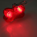 Pet Dog Cat Safety LED Flash Blink Light Tag Collar New