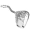 8mm 10mm Universal Motorcycle Chrome Skull Claw Side Rear View Mirrors