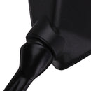 Motorcycle Side Mirror Black Diamond Pattern For KAWASAKI ZX6R ZX-6R 2009-2011