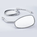 Rear View Mirrors 10mm Chrome Short Foot For Honda VTX 1300