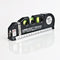 Loskii DX-013 Multipurpose Laser Level Horizontal Vertical Measure Tape Aligner Ruler 3 Bubbles