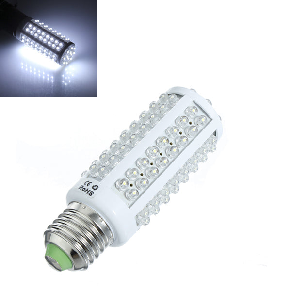 E27 6.5W Pure White 108-LED 450-Lumen LED Corn Light Lamp Bulb 220V