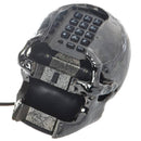Unique Black Skull Skeleton Shaped Land Line Telephone