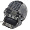 Unique Black Skull Skeleton Shaped Land Line Telephone