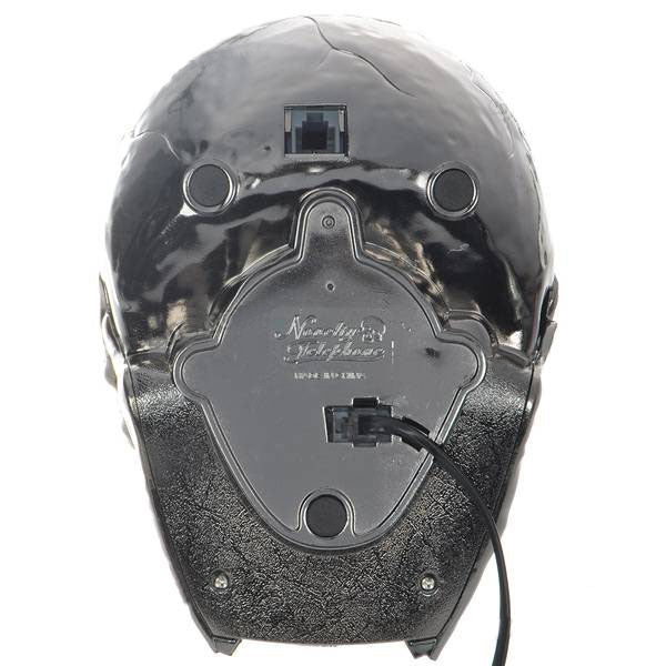 Unique Black Skull Skeleton Shaped Land Line Telephone