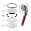 Transparent Healthy Negative Ion SPA Filtered Shower Head