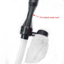 Aquarium Battery Syphon Auto Fish Tank Vacuum Gravel Water Filter