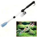Aquarium Battery Syphon Auto Fish Tank Vacuum Gravel Water Filter