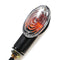 4PCS Mini Cat Eye Turn Light Black for Honda Suzuki Ducati Kawasaki