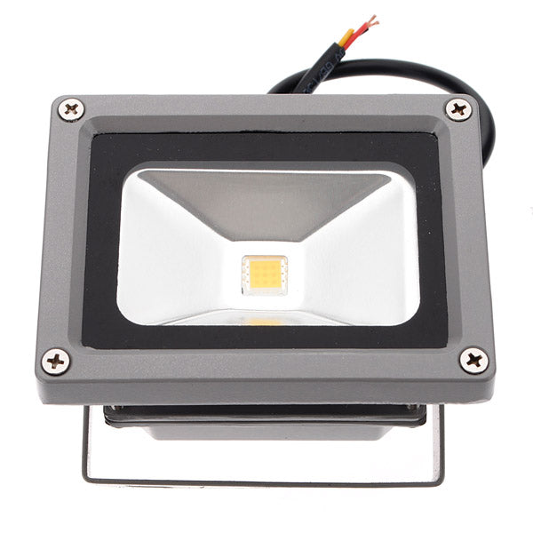 10W Warm White LED Flood Light lamp Garden Black DC 12V
