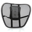 Car Seat Chair Massage Back Lumbar Support Mesh Ventilate Cushion Pad