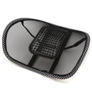 Car Seat Chair Massage Back Lumbar Support Mesh Ventilate Cushion Pad