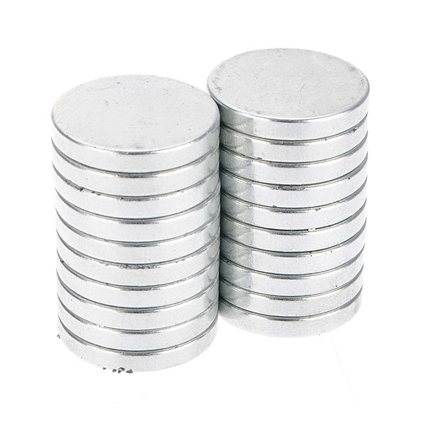 10Pcs N35 20mmx3mm Disc Strong Rare Earth Neodymium Magnets
