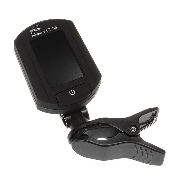 ENO ET-33 Digital Electronics Mini Clip On Guitar Bass Violin Tuner