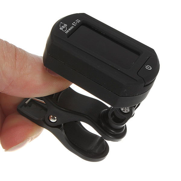 ENO ET-33 Digital Electronics Mini Clip On Guitar Bass Violin Tuner