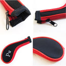 Set of 10 Golf Club Iron Head Cover Sleeve Protect Case