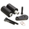 Carbon  Fiber Style No Cut Frame Sliders Crash Protector For Yamaha