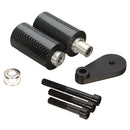 Carbon  Fiber Style No Cut Frame Sliders Crash Protector For Yamaha