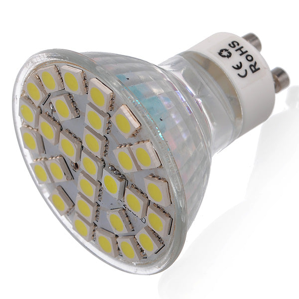 GU10 5W 29 SMD 5050 White LED Spotlightt Lamp Bulb AC 220V