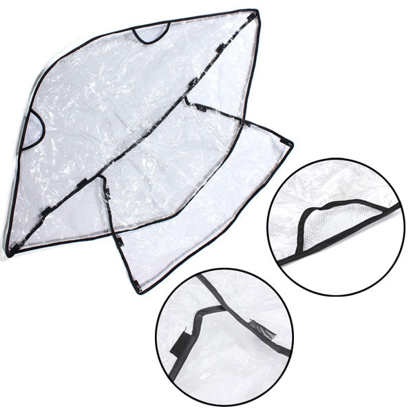Baby Rain Wind Snow Sleet Cover for Single Jogger Stroller