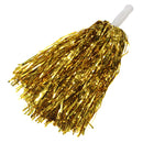 Metallic Cheerleader Poms Dance Party Welcome Costume Streamer