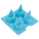 Silicone Shark Fin Ice Tray Cube Freeze Maker Chocolate Mold Mold