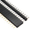 40 Pin 2.54mm Male Female SIL Socket Row Strip PCB Connector